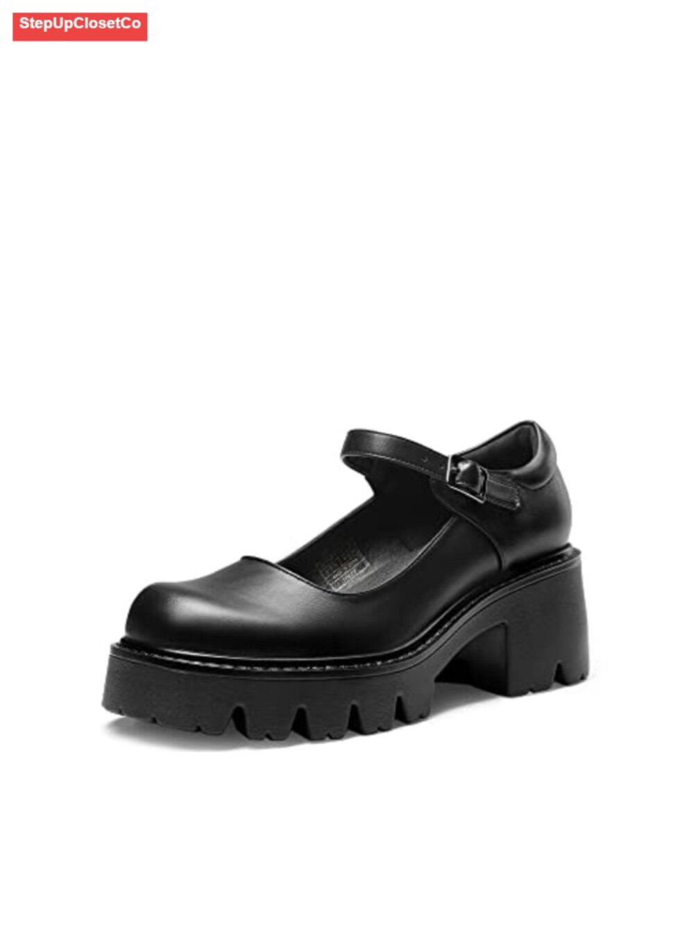 Chunky Platform Mary Jane Pumps Gen Z Y2K Retro Style